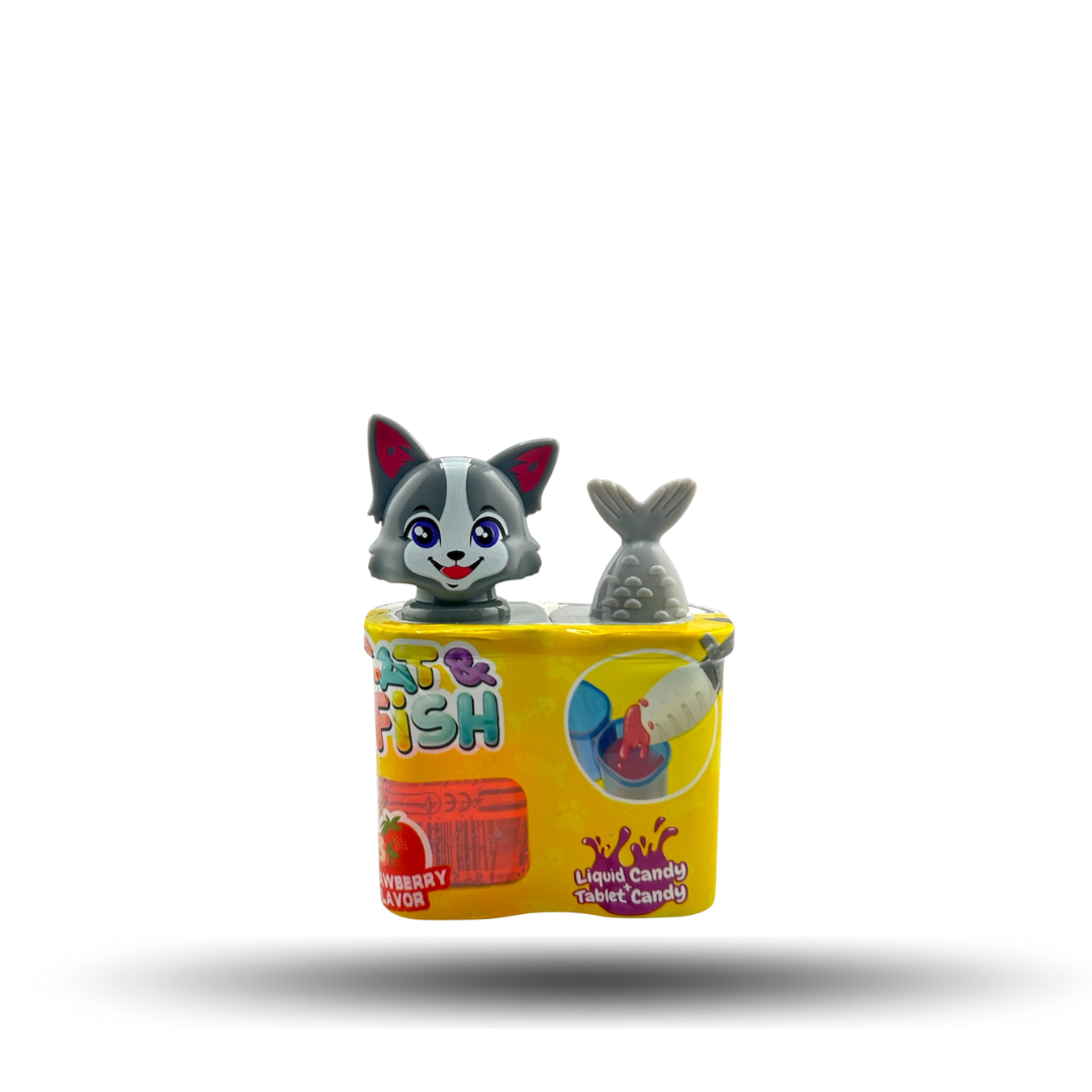 Cat & Fish Candy Einzelstück